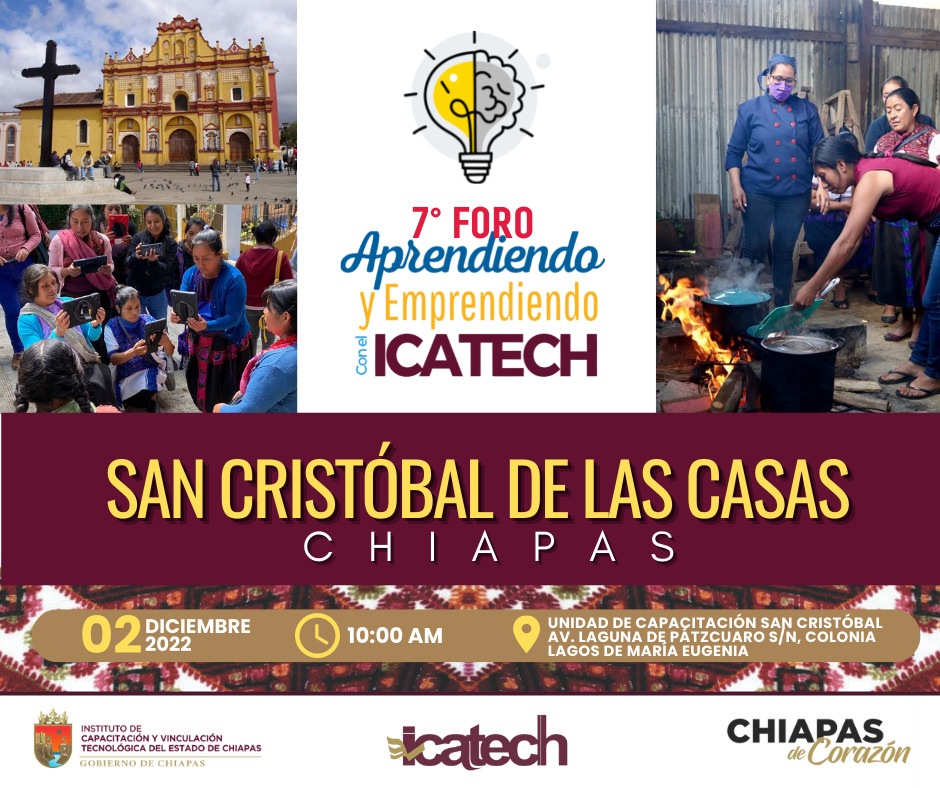 San Cristóbal de las Casas recibe foro del ICATECH