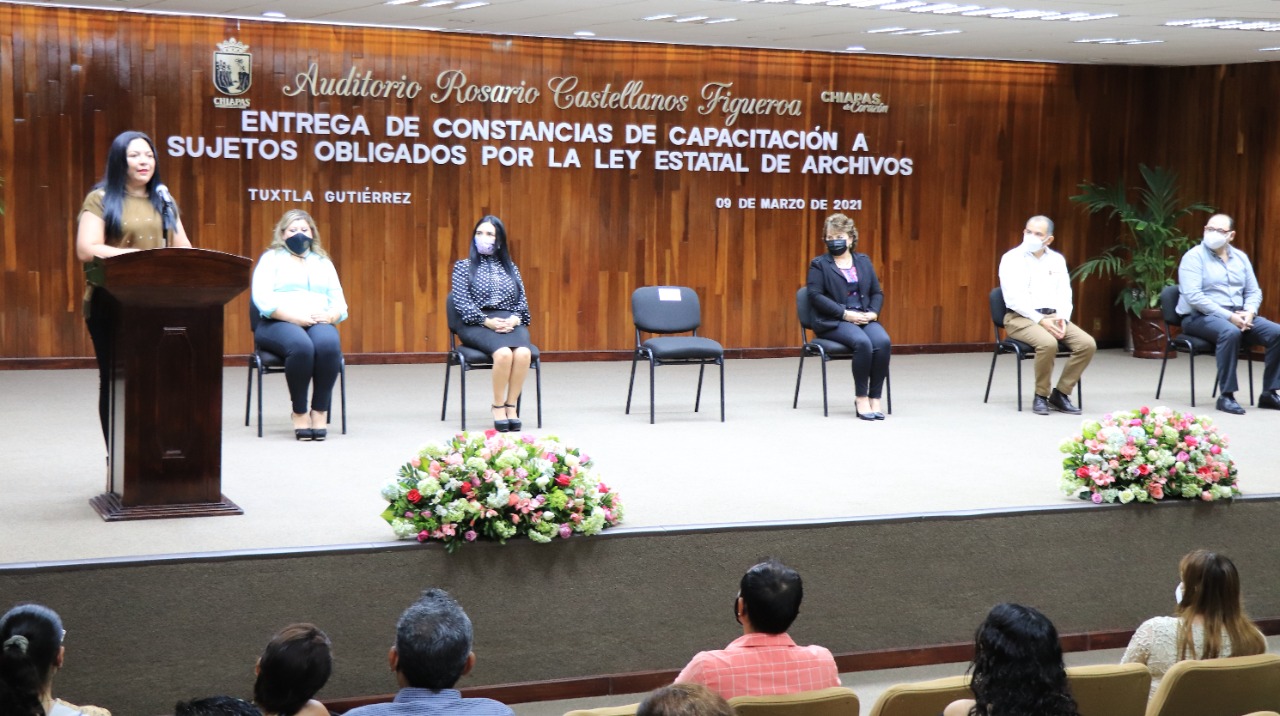 CHIAPAS SIENTA UN PRECEDENTE A NIVEL NACIONAL EN CAPACITACIÓN ARCHIVÍSTICA