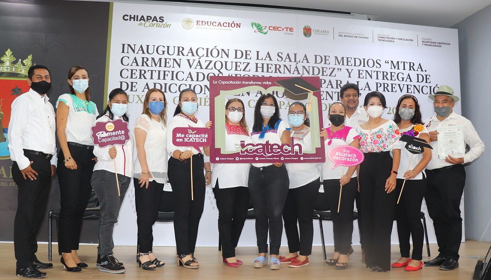 Icatech y Cecyte Chiapas aliados en beneficio de la juventud chiapaneca