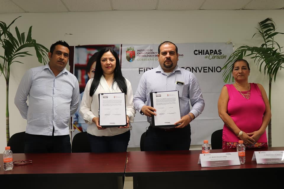 ICATECH, firma de convenio con Pichucalco